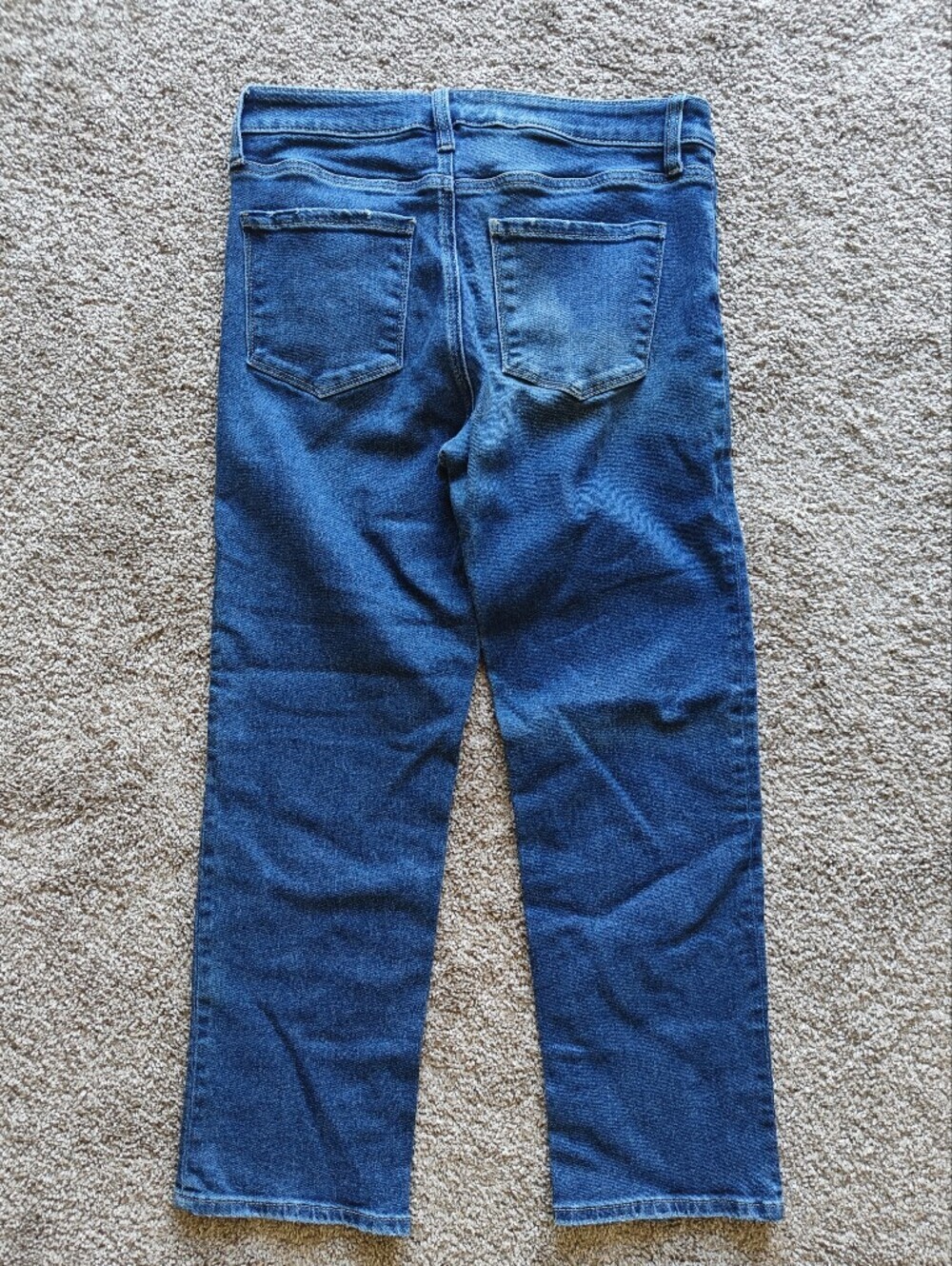 Evereve The EVER Straight Women's Straight Leg Blue Jeans Size 28 - Picture 3 of 4